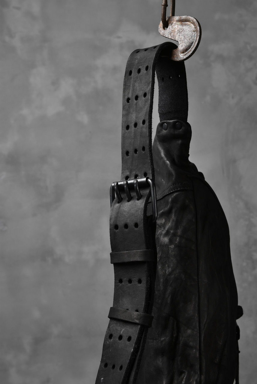 Load image into Gallery viewer, ISAMU KATAYAMA BACKLASH "DoubleShoulder" MIL-BAG (BLACK)