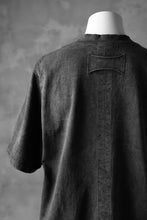 Load image into Gallery viewer, KLASICA RELAX SIZED SQUARE TEE / GARMENT PIGMENT DYED (PIGMENT GREY)