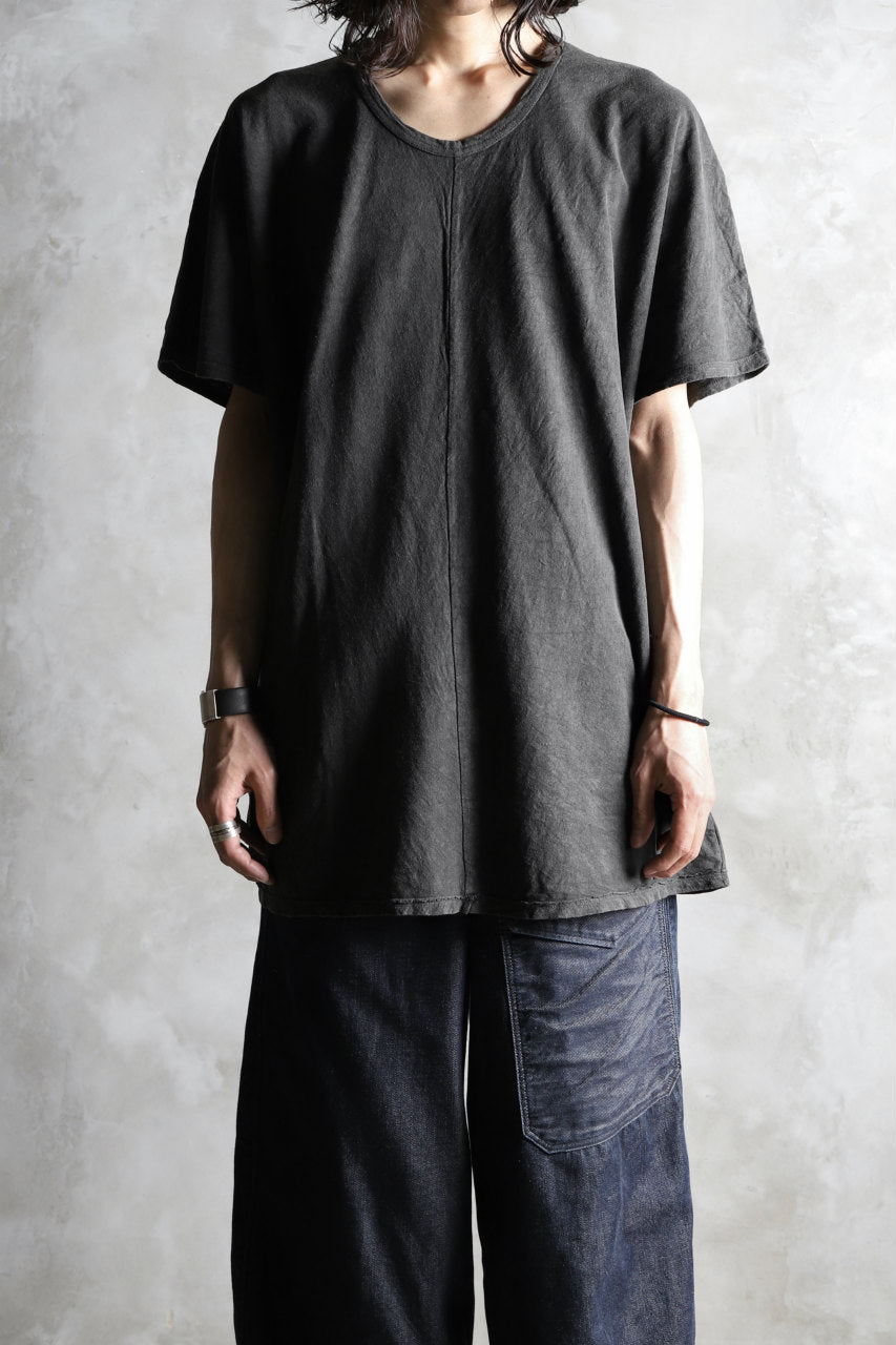 Load image into Gallery viewer, KLASICA DOLMAN SLEEVE TEE / GARMENT CARBON DYED (CARBON)