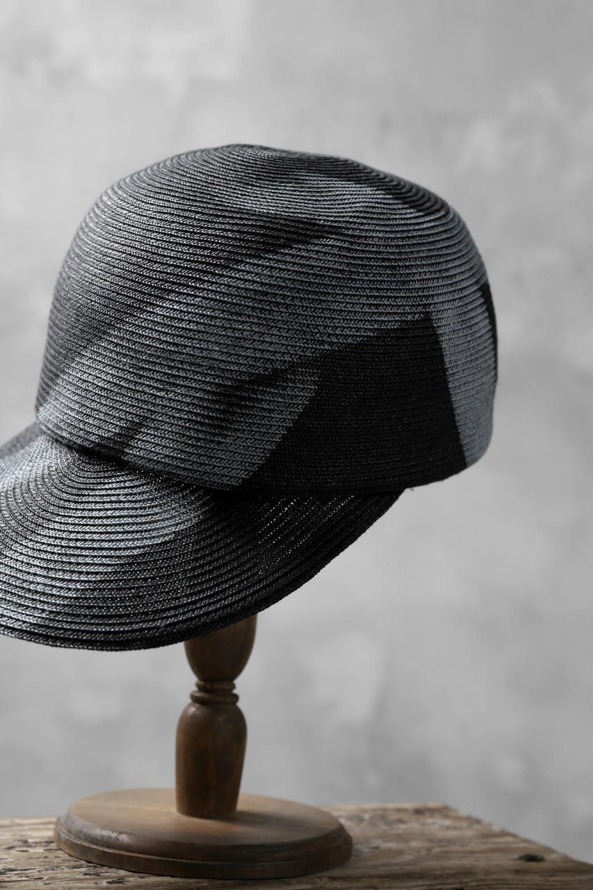 Load image into Gallery viewer, KLASICA HAND PAINTED CAP / LIMITED HAND PAINT (BLACK x WHITE)
