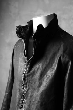 Load image into Gallery viewer, ISAMU KATAYAMA BACKLASH exclusive HIGH NECK BLOUSON / JP-TANNED HORSE