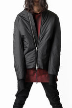 画像をギャラリービューアに読み込む, thomkrom MA-1 PADDED BLOUSON / P.A OVERLOCKED (BLACK)