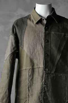 画像をギャラリービューアに読み込む, BACKLASH x LOOM exclusive RECONSTRUCTIVE COAT / VINTAGE MILITARY CANVAS