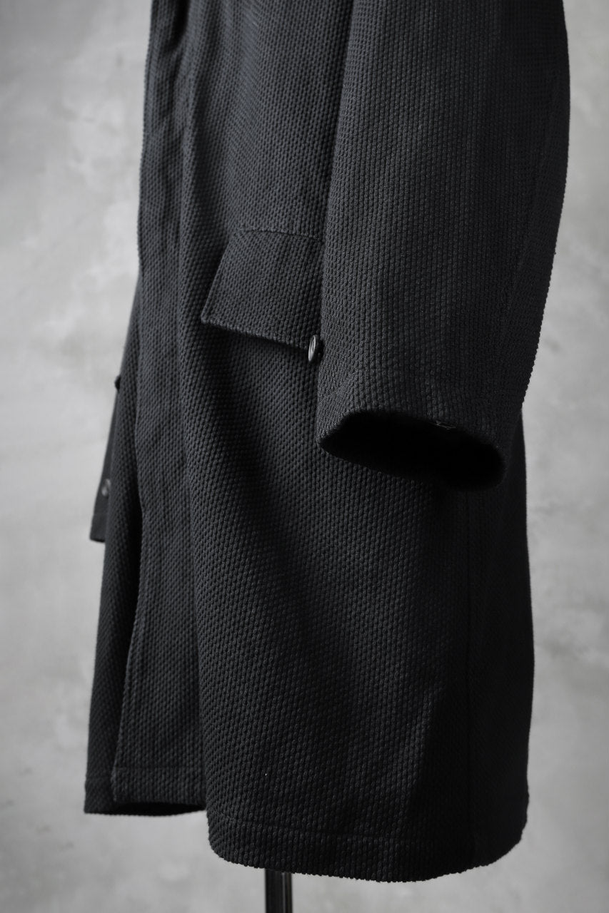 画像をギャラリービューアに読み込む, COLINA BALMACAAN COAT / SASHIKO (BLACK)