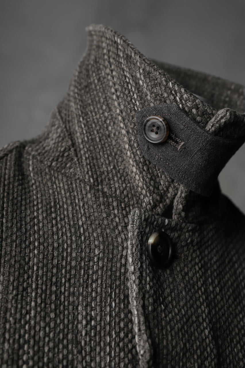 画像をギャラリービューアに読み込む, COLINA BALMACAAN COAT / SASHIKO ZAKURO DYED (ZAKURO)