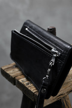 Load image into Gallery viewer, ISAMU KATAYAMA BACKLASH SMART PHONE CASE/PURSE / ITALY DOUBLE SHOULDER (BLACK)