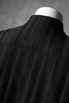 Load image into Gallery viewer, ISAMU KATAYAMA BACKLASH LONG SLEEVE SHIRT (BLACK x STRIPE)