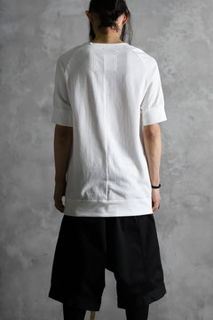 画像をギャラリービューアに読み込む, KLASICA LEWIN CLASSIC H/S CUT & SEWN / DRY TWILL JERSEY (WHITE)
