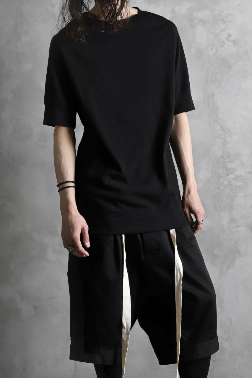 Load image into Gallery viewer, KLASICA LEWIN CLASSIC H/S CUT & SEWN / DRY TWILL JERSEY (BLACK)