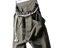 画像をギャラリービューアに読み込む, ISAMU KATAYAMA BACKLASH WIDE TAPERED PANTS / SALT SHRINKAGE TYPEWRITER CLOTH