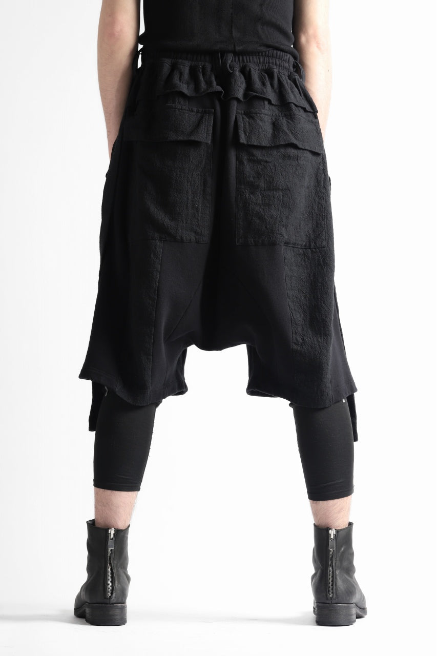 画像をギャラリービューアに読み込む, A.F ARTEFACT SWITCHING SHORTS / COMBI FABRICS (BLACK)