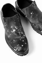 画像をギャラリービューアに読み込む, Portaille exclusive PL5 VB Slipon Shoes / Oiled Kip handpainted (BLACK)