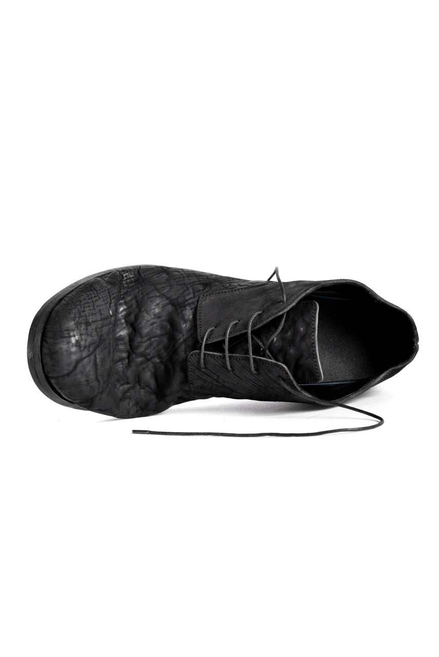 画像をギャラリービューアに読み込む, prtl x 4R4s exclusive Derby Shoes / CordovanSplit "No3-1M" (BLACK)
