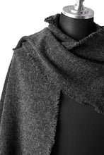 Load image into Gallery viewer, blackcrow stole wo/ny woven (DARK GREY)