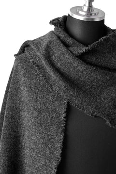 Load image into Gallery viewer, blackcrow stole wo/ny woven (DARK GREY)