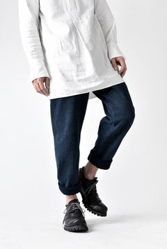 画像をギャラリービューアに読み込む, COLINA SASHIKO CURVED TROUSERS (INDIGO)