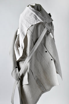 Load image into Gallery viewer, sus-sous moto cycle storm coat (NATURAL)