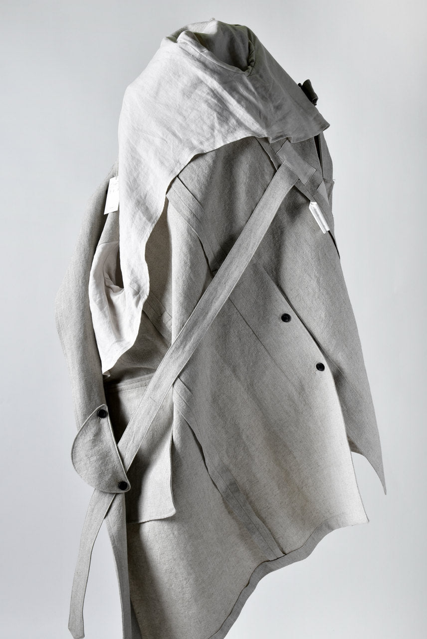 Load image into Gallery viewer, sus-sous moto cycle storm coat (NATURAL)