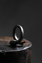 画像をギャラリービューアに読み込む, Holzpuppe exclusive Bone ring with Smoke Quartz