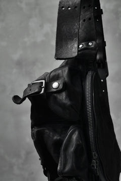 Load image into Gallery viewer, ISAMU KATAYAMA BACKLASH "DoubleShoulder" MIL-BAG (BLACK)