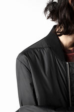 画像をギャラリービューアに読み込む, thomkrom MA-1 PADDED BLOUSON / P.A OVERLOCKED (BLACK)