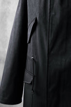 画像をギャラリービューアに読み込む, COLINA M-1948 HOOD PARKA COAT / HIGH DENSITY MILICLOTH (BLACK)