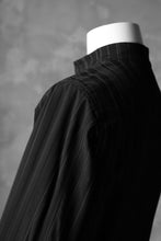 Load image into Gallery viewer, ISAMU KATAYAMA BACKLASH LONG SLEEVE SHIRT (BLACK x STRIPE)