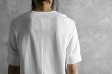 画像をギャラリービューアに読み込む, KLASICA LEWIN CLASSIC H/S CUT & SEWN / DRY TWILL JERSEY (WHITE)