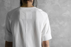 画像をギャラリービューアに読み込む, KLASICA LEWIN CLASSIC H/S CUT & SEWN / DRY TWILL JERSEY (WHITE)