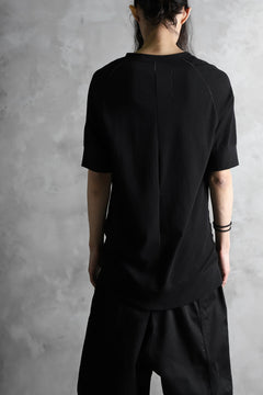 Load image into Gallery viewer, KLASICA LEWIN CLASSIC H/S CUT & SEWN / DRY TWILL JERSEY (BLACK)