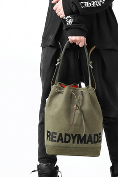画像をギャラリービューアに読み込む, READYMADE DRAWSTRING BAG (KHAKI)