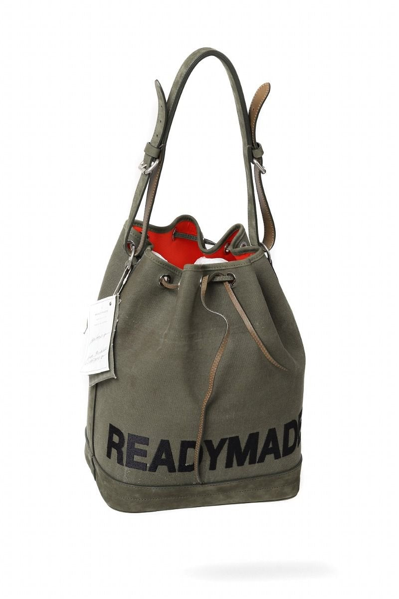 画像をギャラリービューアに読み込む, READYMADE DRAWSTRING BAG (KHAKI)
