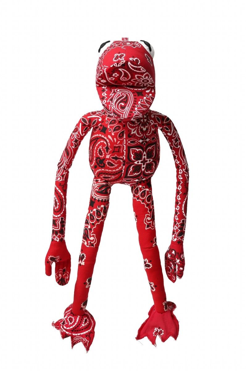 画像をギャラリービューアに読み込む, READYMADE BANDANA FROG MAN (RED ASORT)
