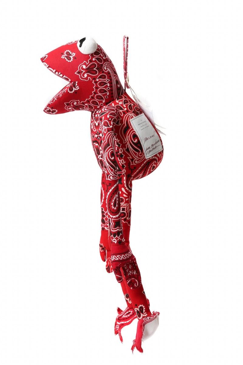 画像をギャラリービューアに読み込む, READYMADE BANDANA FROG MAN (RED ASORT)