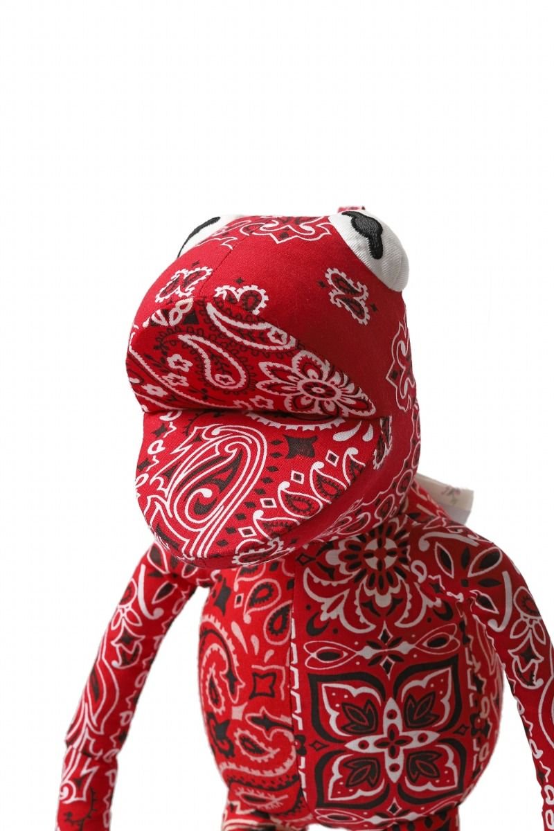 画像をギャラリービューアに読み込む, READYMADE BANDANA FROG MAN (RED ASORT)