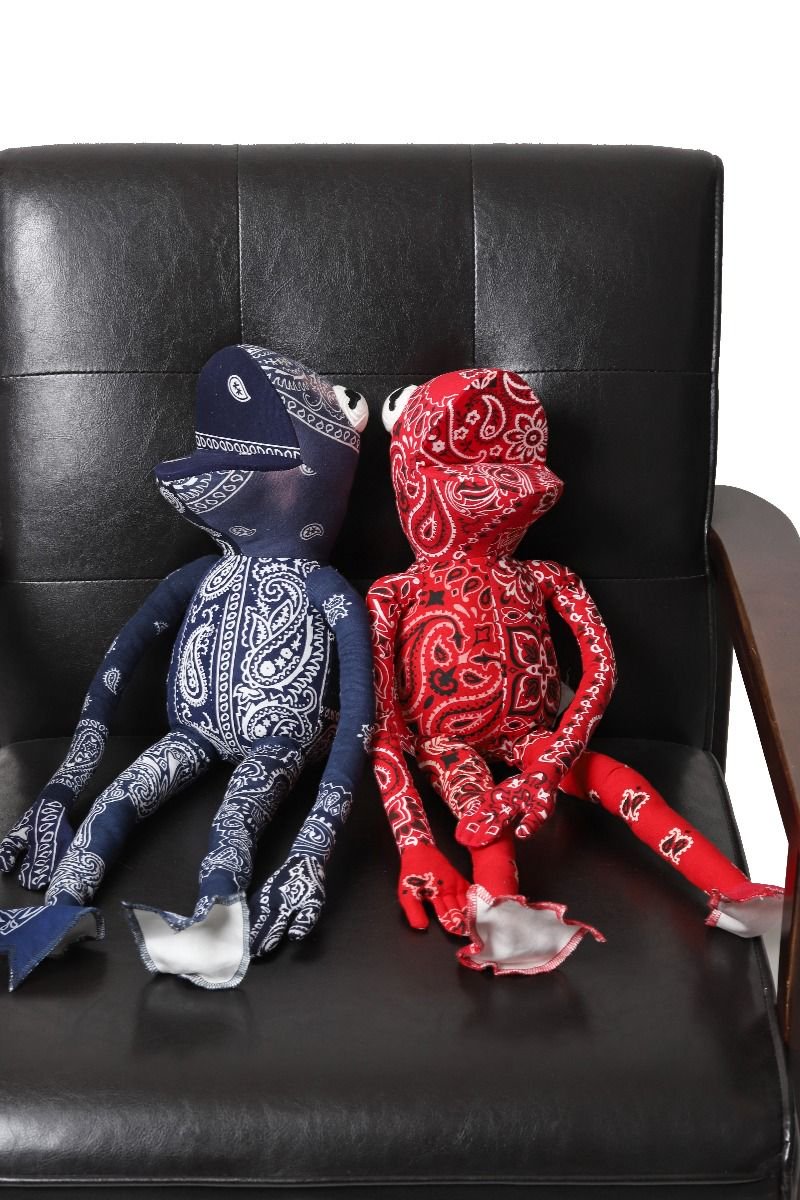 画像をギャラリービューアに読み込む, READYMADE BANDANA FROG MAN (NAVY ASORT)