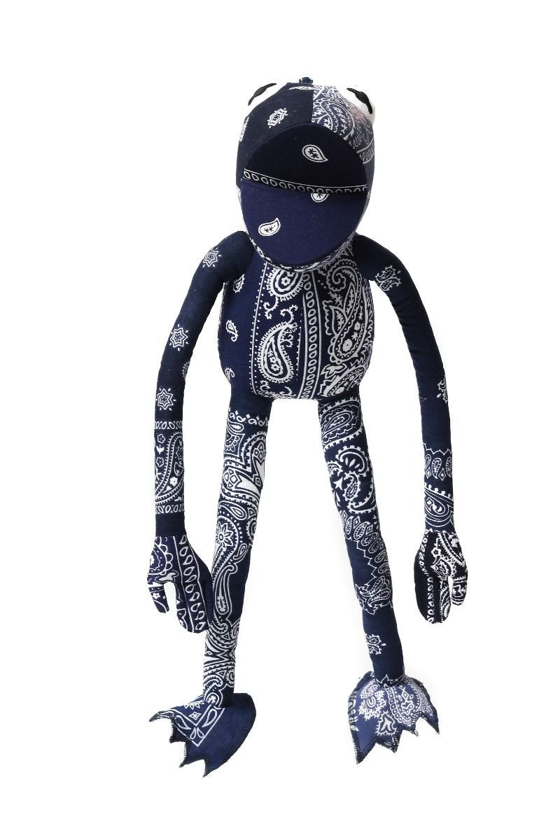 画像をギャラリービューアに読み込む, READYMADE BANDANA FROG MAN (NAVY ASORT)