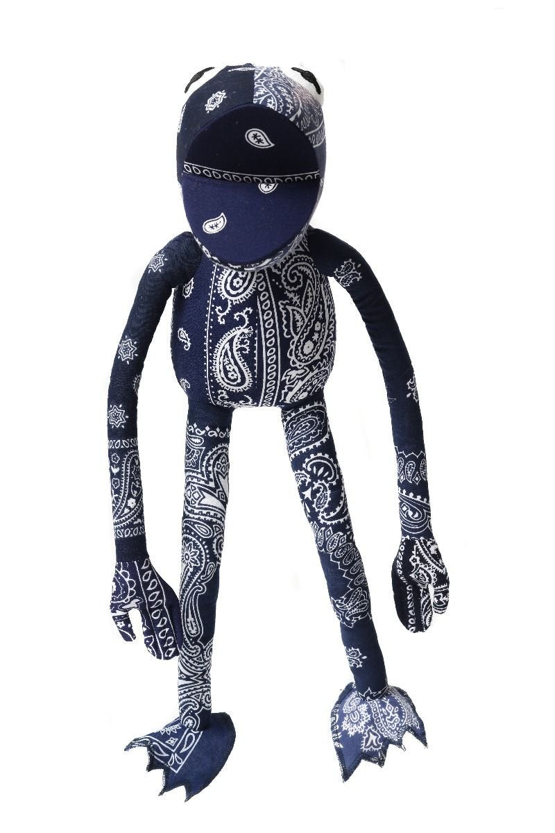画像をギャラリービューアに読み込む, READYMADE BANDANA FROG MAN (NAVY ASORT)