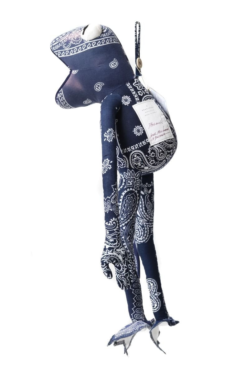 画像をギャラリービューアに読み込む, READYMADE BANDANA FROG MAN (NAVY ASORT)