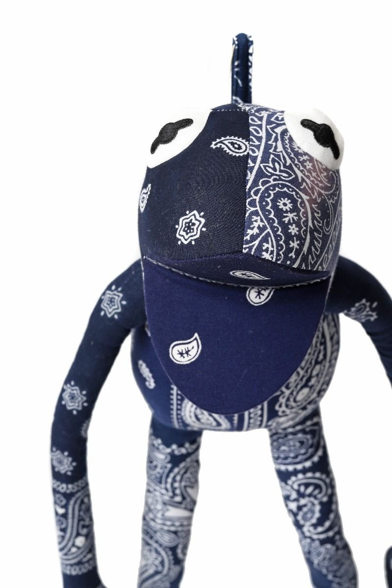 画像をギャラリービューアに読み込む, READYMADE BANDANA FROG MAN (NAVY ASORT)