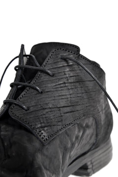 画像をギャラリービューアに読み込む, prtl x 4R4s exclusive Derby Shoes / CordovanSplit "No3-1M" (BLACK)