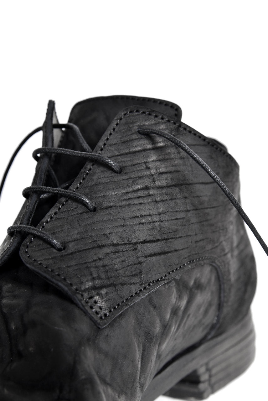 画像をギャラリービューアに読み込む, prtl x 4R4s exclusive Derby Shoes / CordovanSplit "No3-1M" (BLACK)