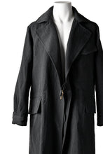 Load image into Gallery viewer, sus-sous moto cycle storm coat (NAVY GREY)
