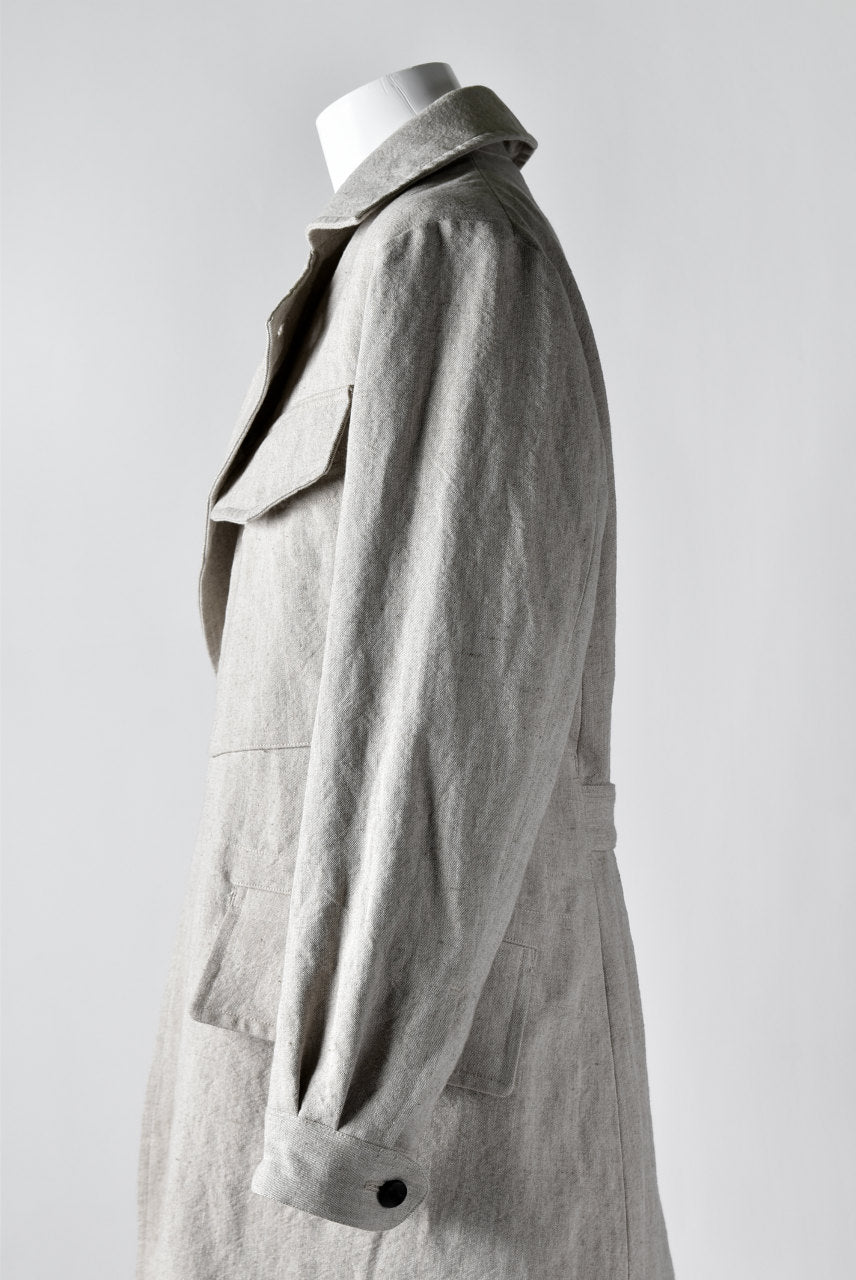 Load image into Gallery viewer, sus-sous moto cycle storm coat (NATURAL)