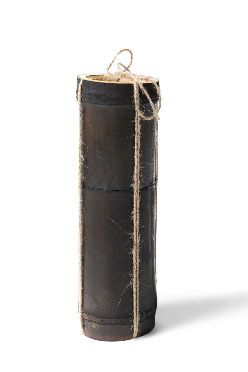 Load image into Gallery viewer, Holzpuppe exclusive Femur Bone Pendants with Green Tourmalinated Quartz