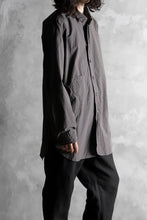画像をギャラリービューアに読み込む, KLASICA SABRON BUTTON FRY SHIRT / TYPE-WRITER CLOTH (MOSS)