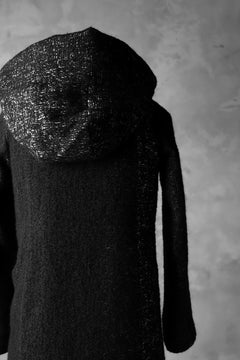 画像をギャラリービューアに読み込む, PAL OFFNER PADDED HOODNECK COAT (TWEEDY MELANGE)