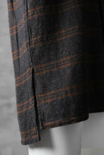 Load image into Gallery viewer, COLINA GARDENER CHECK SHIRT / SOFT FLANNEL (GREY x BROWN)
