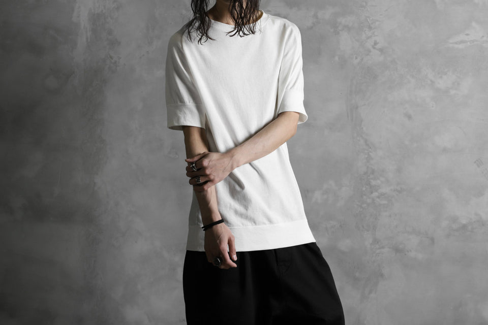 画像をギャラリービューアに読み込む, KLASICA LEWIN CLASSIC H/S CUT & SEWN / DRY TWILL JERSEY (WHITE)