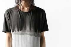 画像をギャラリービューアに読み込む, thomkrom GRADATION DYE T-SHIRT (BLACK T90)